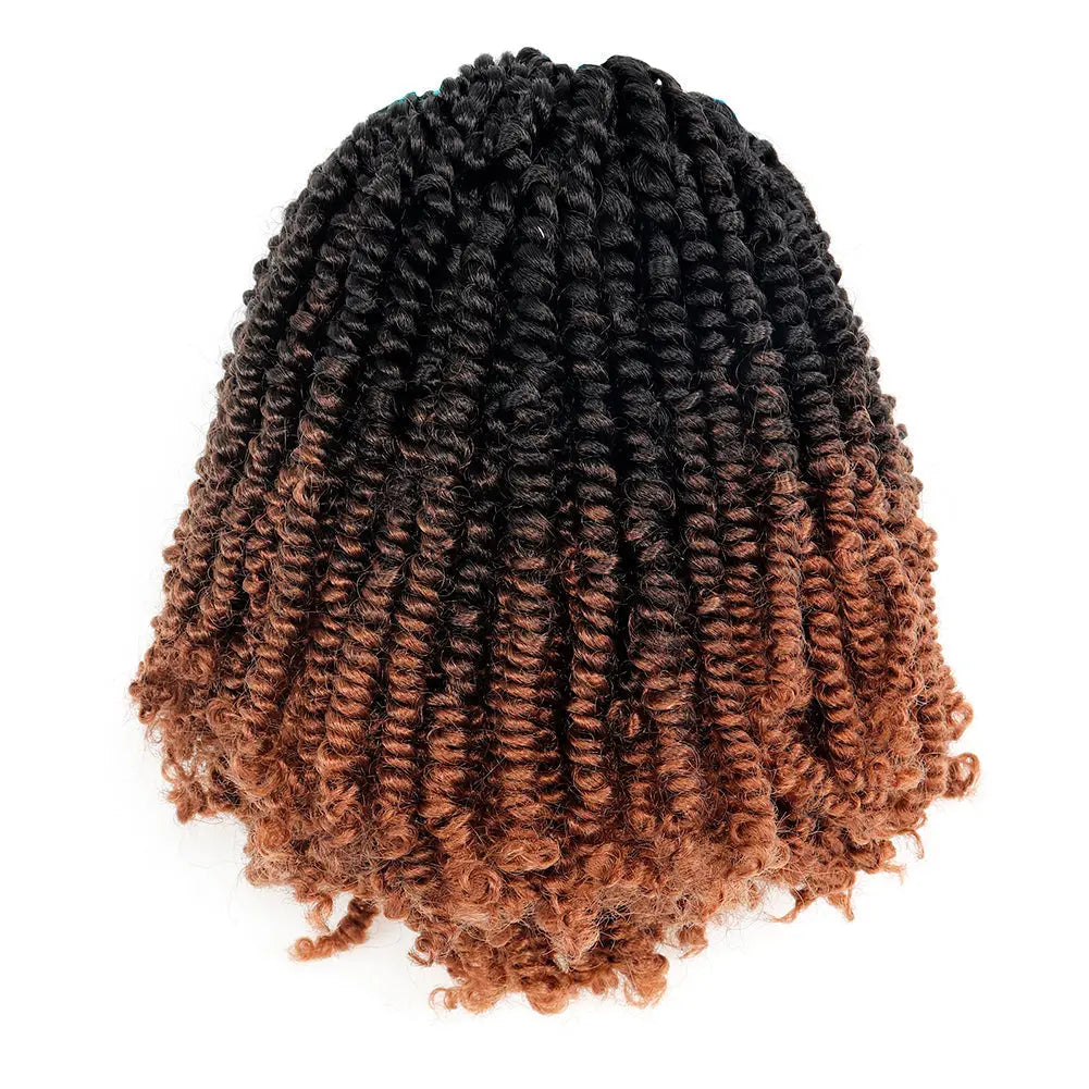 Bob Spring Twist Crochet Synthetic Braiding Hair Extensions - Toyotress
